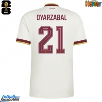 Spania Mikel Oyarzabal #21 Bortedrakt VM 2026 Kortermet